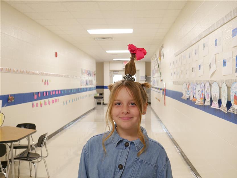 Students enjoying holiday activities